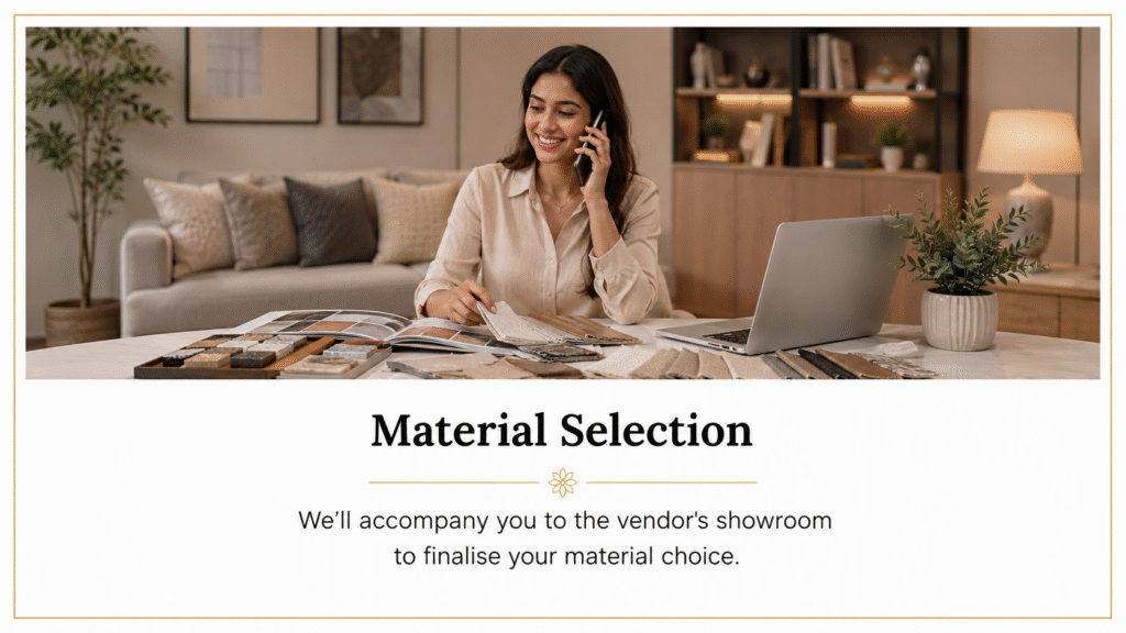 material selection